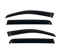 déflecteurs d'air de Voiture Météo Bouclier Fenêtre Visière Pluie Cuard Pour Ford Pour Ranger Pour Wildtrak Sport XLT XLS XL Modèle 2023 + Déflecteur Visières de Fenêtre Côté de