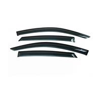 Déflecteurs d'air Déflecteurs De Porte pour Civic Berline 10e Génération 2016 2017 2018 2019 20200 Noirs Protections Anti-Soleil Et Anti-Pluie Deflecteur vitre Voiture