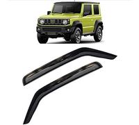 Deflecteurs d'air Déflecteurs de Vent Compatible pour Suzuki Jimny 2019-20224pcs, Bouclier Pluie fenêtre côté D'Abri FuméE Pare-Pluie Déflector Guard
