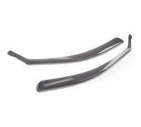 Déflecteurs d'air fumés CLIMAIR sur vitres avant pour Golf 4 en 5 portes