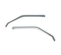 ClimAir Déflecteurs latéraux compatible avec Volkswagen Transporter T5 2003-2015 & T6 2015-, rauchklar, Gris fumé, Rauchgrau