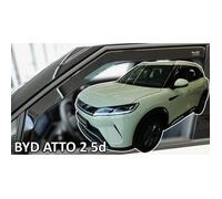 Déflecteurs d'air - HEKO - BYD Atto 2 (Depuis 2024) - 5 portes - Fumé - Montage sans perçage