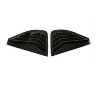 Deflecteurs d'air Persiennes de fenêtre, Pare-Soleil, déflecteur d'air, décoration Triangulaire, Compatible avec Lynk&Co 01 02 03(01 Carbon fiber-2pcs)