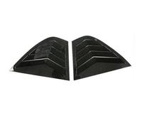 Deflecteurs d'air Persiennes de fenêtre, Pare-Soleil, déflecteur d'air, décoration Triangulaire, Compatible avec Lynk&Co 01 02 03(02 Carbon fiber-2pcs)