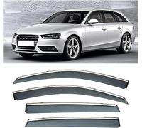 Deflecteurs d'air pour Audi A4 Avant 2011-2016, Déflecteurs Vent deflecteur Voiture Avant ArrièRe Pare-Pluie Pare-Soleil Vitres aériens