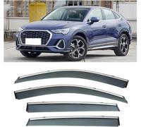 Deflecteurs d'air pour Audi Q3 Sportback 2020-2021, Déflecteurs Vent deflecteur Voiture Avant ArrièRe Pare-Pluie Pare-Soleil Vitres aériens