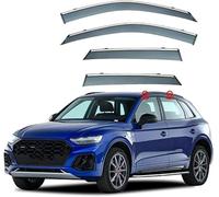 Deflecteurs d'air pour Audi Q5 80A 2018-2022, Déflecteurs Vent deflecteur Voiture Avant ArrièRe Pare-Pluie Pare-Soleil Vitres aériens