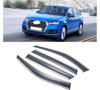 Deflecteurs d'air pour Audi Q7 2006-2019, Déflecteurs Vent deflecteur Voiture Avant ArrièRe Pare-Pluie Pare-Soleil Vitres aériens