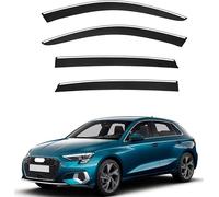 Deflecteurs d'air pour Audi S3 Sportback 8Y 2021+, Déflecteurs Vent deflecteur Voiture Avant ArrièRe Pare-Pluie Pare-Soleil Vitres aériens