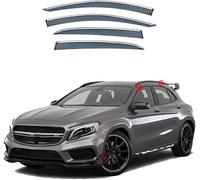 Deflecteurs d'air pour Benz GLA X156 2014-2019, Déflecteurs Vent deflecteur Voiture Avant ArrièRe Pare-Pluie Pare-Soleil Vitres aériens