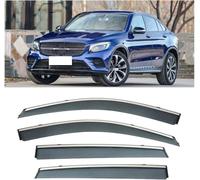 Deflecteurs d'air pour Benz GLC Coupe 2015-2019, Déflecteurs Vent deflecteur Voiture Avant ArrièRe Pare-Pluie Pare-Soleil Vitres aériens