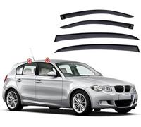 Deflecteurs d'air pour BMW 1 Series E87 2004-2010, Déflecteurs Vent deflecteur Voiture Avant ArrièRe Pare-Pluie Pare-Soleil Vitres aériens