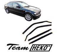 Deflecteurs D'Air Pour BMW 3 Serie E46 1998-2006 4-Portes Limo. 4-Pcs HEKO