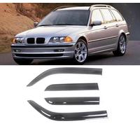 Deflecteurs d'air pour BMW 3 Series E30 E46 E, Déflecteurs Vent deflecteur Voiture Avant ArrièRe Pare-Pluie Pare-Soleil Vitres aériens