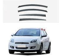 Deflecteurs d'air pour Fiat Bravo 2007-2016, Déflecteurs Vent deflecteur Voiture Avant ArrièRe Pare-Pluie Pare-Soleil Vitres aériens