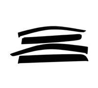 Déflecteurs d'air pour Ford pour Ranger pour Wildtrak T6 T7 T8 XL XLT 2012-2022 Pare-Soleil Fenêtre Pare-Pluie Déflecteur Vent Latéral Voiture Pare-Brise Déflecteurs de Vent