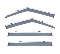 Déflecteurs d'air pour Kia pour Soul AM 2010 2011 2012 2013 Pare-Brise Pare-Pluie Pare-Soleil Garniture Extérieure Chromée Vitres Décoratives