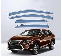 Déflecteurs d'air pour Lexus RX 2016+, Protection de Déflecteur de Pluie Solaire Déflecteurs Latéraux Pare-Brise de Fenêtre Latérale