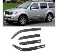 Deflecteurs d'air pour Nissan Pathfinder 1987-2012, Déflecteurs Vent deflecteur Voiture Avant ArrièRe Pare-Pluie Pare-Soleil Vitres aériens