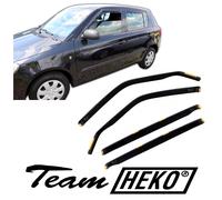 Deflecteurs D'Air Pour Skoda Fabia 2 5J 2007-2012 5Portes Berlina 4Pcs HEKO