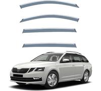 déflecteurs d'air pour Skoda Octavia Combi Travel-5E 2013-2019 | Pare-pluie et réflecteurs,vitres latérales,Latérale Collables Aérodynamique