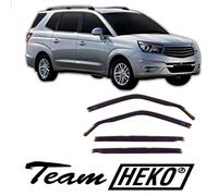 Deflecteurs D'Air Pour Ssangyong Rodius 2 2013 - 2019 5-Portes 4-Pcs HEKO