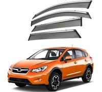 Deflecteurs d'air pour Subaru Crosstrek MK1-GP 2012-2017, Déflecteurs Vent deflecteur Voiture Avant ArrièRe Pare-Pluie Pare-Soleil Vitres aériens