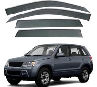 Deflecteurs d'air pour Suzuki Grand Vitara 2005-2015, Déflecteurs Vent deflecteur Voiture Avant ArrièRe Pare-Pluie Pare-Soleil Vitres aériens