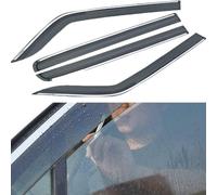Deflecteurs d'air pour Toyota Corolla Touring 2019-2023, Déflecteurs Vent deflecteur Voiture Avant ArrièRe Pare-Pluie Pare-Soleil Vitres aériens