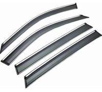 Déflecteurs d'air pour Volkswagen Tiguan 2010-2017, gardez votre voiture ventilée sous la pluie, réduisez les turbulences du vent