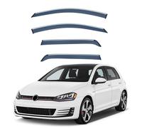 Déflecteurs d'air pour VW Golf 7 MK7 2014-2019, gardez votre voiture ventilée sous la pluie, réduisez les turbulences du vent