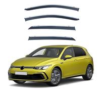 Déflecteurs d'air pour VW Golf 8 MK8 2020+, gardez votre voiture ventilée sous la pluie, réduisez les turbulences du vent