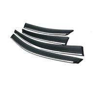 Déflecteurs d'air pour VW pour Tiguan 2010-2017 Pare-Soleil De Fenêtre Pare-Pluie Déflecteur D'aération De Fenêtre Pare-Brise Auvents Abri Visières Latérales