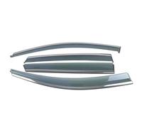 déflecteurs d'air vitre Automobile pour Geely pour COOLRAY 2019 - 2024 Bandes Chromées Protection Contre Pluie Visière Fenêtre Pare-Vent