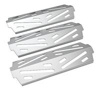 Déflecteurs de Chaleur 66040 pour Weber Genesis II 300 Series,Genesis II E-310, 315, 330, E-335, S-310 Grill à gaz,réflecteur de chaleur en acier inoxydable pour plaque chauffante Weber Genesis II