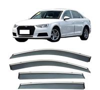Déflecteurs de Fenêtre pour Voiture pour Audi A4 2017-2022, Protections Latérales Laissez Entrer L'air Frais Tout en Empêchant la Pluie