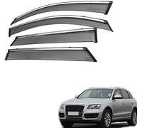 Déflecteurs de Fenêtre pour Voiture pour Audi Q5 2010 2011 2012 2013 2014 2015 2016 2017 2018, Protections Latérales Laissez Entrer L'air Frais Tout en Empêchant la Pluie