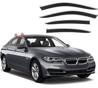 Déflecteurs de Fenêtre pour Voiture pour BMW 5 Series i MK6-F10 2011-2015 2016 2017, Protections Latérales Laissez Entrer L'air Frais Tout en Empêchant la Pluie,A