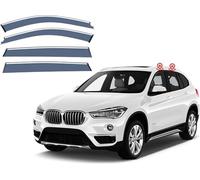 Déflecteurs de Fenêtre pour Voiture pour BMW X1(Long Axis) MK2-F49 2016-2021+, Protections Latérales Laissez Entrer L'air Frais Tout en Empêchant la Pluie