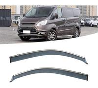 Déflecteurs de Fenêtre pour Voiture pour Ford Tourneo Custom 2016-2022, Protections Latérales Laissez Entrer L'air Frais Tout en Empêchant la Pluie