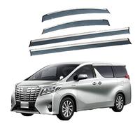 Déflecteurs de Fenêtre pour Voiture pour Toyota Alphard/Vellfire 2015-2022, Protections Latérales Laissez Entrer L'air Frais Tout en Empêchant la Pluie