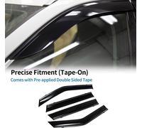 DéFlecteurs De FenêTre VisièRes De Ventilation LatéRale Pour Chevrolet Blazer 2019 Noir Pare-Soleil Garde-Pluie VisièRes De Ventilation De FenêTre Stores De Ventilation FenêTre