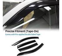DéFlecteurs De FenêTre VisièRes De Ventilation LatéRale Pour Honda CR-V 2007 Noir Garde-Pluie VisièRes Solaires DéFlecteurs De Vent De FenêTre Ombres De Ventilation De FenêTre