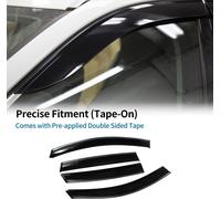 DéFlecteurs De FenêTre VisièRes De Ventilation LatéRale Pour Honda CR-V 2012 Noir Pare-Soleil Garde-Pluie VisièRes De Ventilation De FenêTre Stores De Ventilation De FenêTre