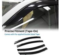 DéFlecteurs De FenêTre VisièRes De Ventilation LatéRale Pour Hyundai Elantra 2017 Noir Pare-Soleil Garde-Pluie VisièRes De Ventilation De FenêTre Stores De Ventilation De FenêTre