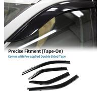 DéFlecteurs De FenêTre VisièRes De Ventilation LatéRale Pour Toyota Camry 2012 Noir Garde-Pluie VisièRes Solaires VisièRes De Vent FenêTre VisièRes D'AéRation