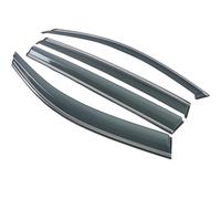 déflecteurs de lunette arrière Pour Skoda Kodiaq 2016-2021 Bande de garniture moulage chromée Déflecteurs pare-brise Fenêtre latérale contre la neige Pare-soleil