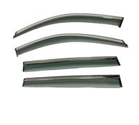 déflecteurs de lunette arrière Pour VW pour Golf 6 Mk6 5K R 5 portes 2010-2014 4 pièces pare-brise pour auvent pare-pluie couverture déflecteur accessoire