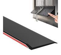 Déflecteurs De Pluie Autocollants pour Portes Et Fenêtres, Déflecteurs De Pluie en Caoutchouc, Empêche Le Refoulement Des Eaux De Pluie, Largeur 4,5/5,5 cm, Aucun Perçage Requis(3m(9.8ft),5.5cm)