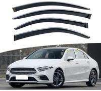 Déflecteurs de Pluie pour Benz A-Class Z177 W177 2019, RéDuction du Bruit Et des Turbulences Robustes éLéGants Installation Facile